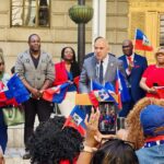 haitian heritage flag raising